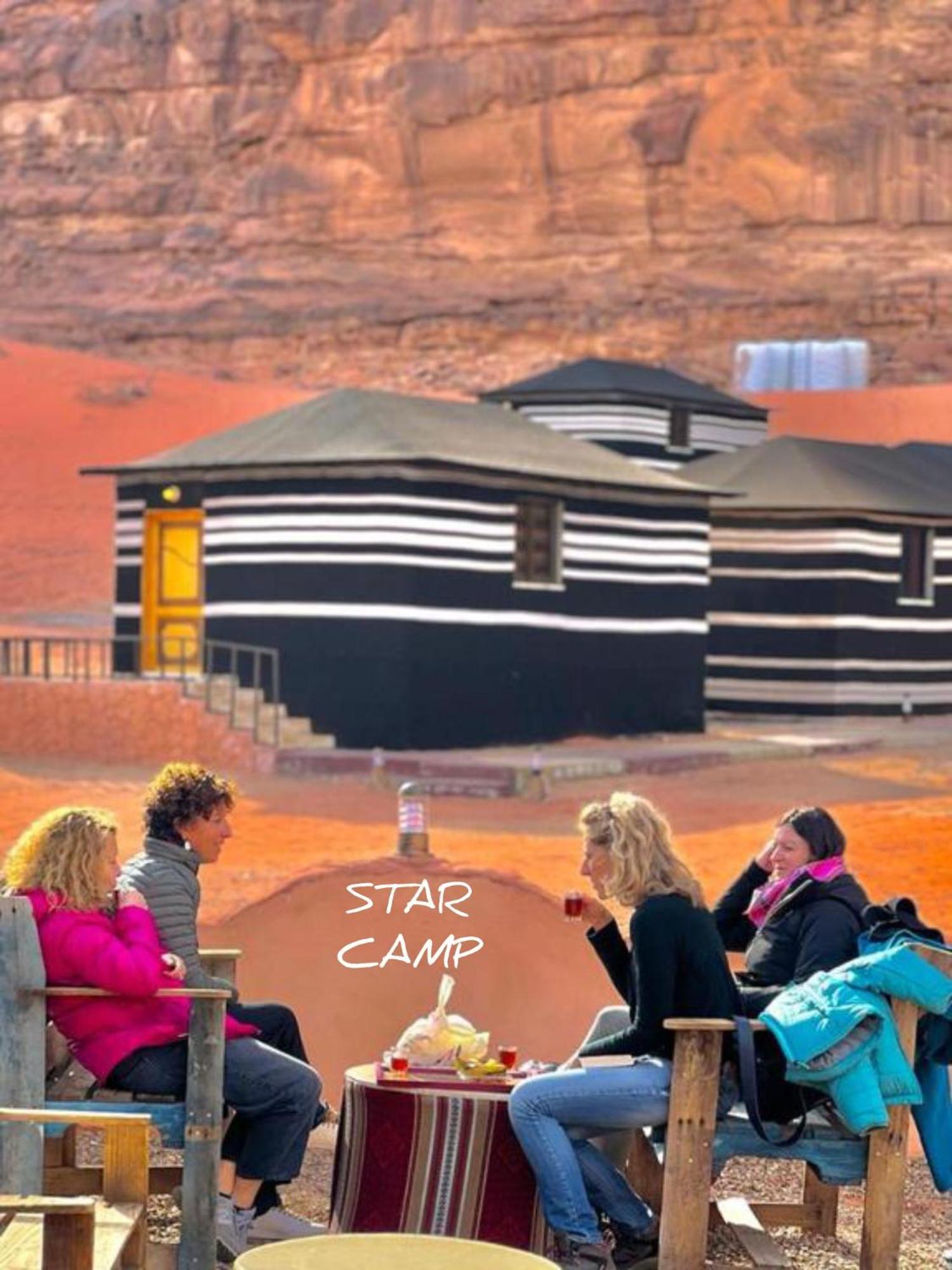 Hotel Star Camp & With Tor Wadi Rum Exterior foto