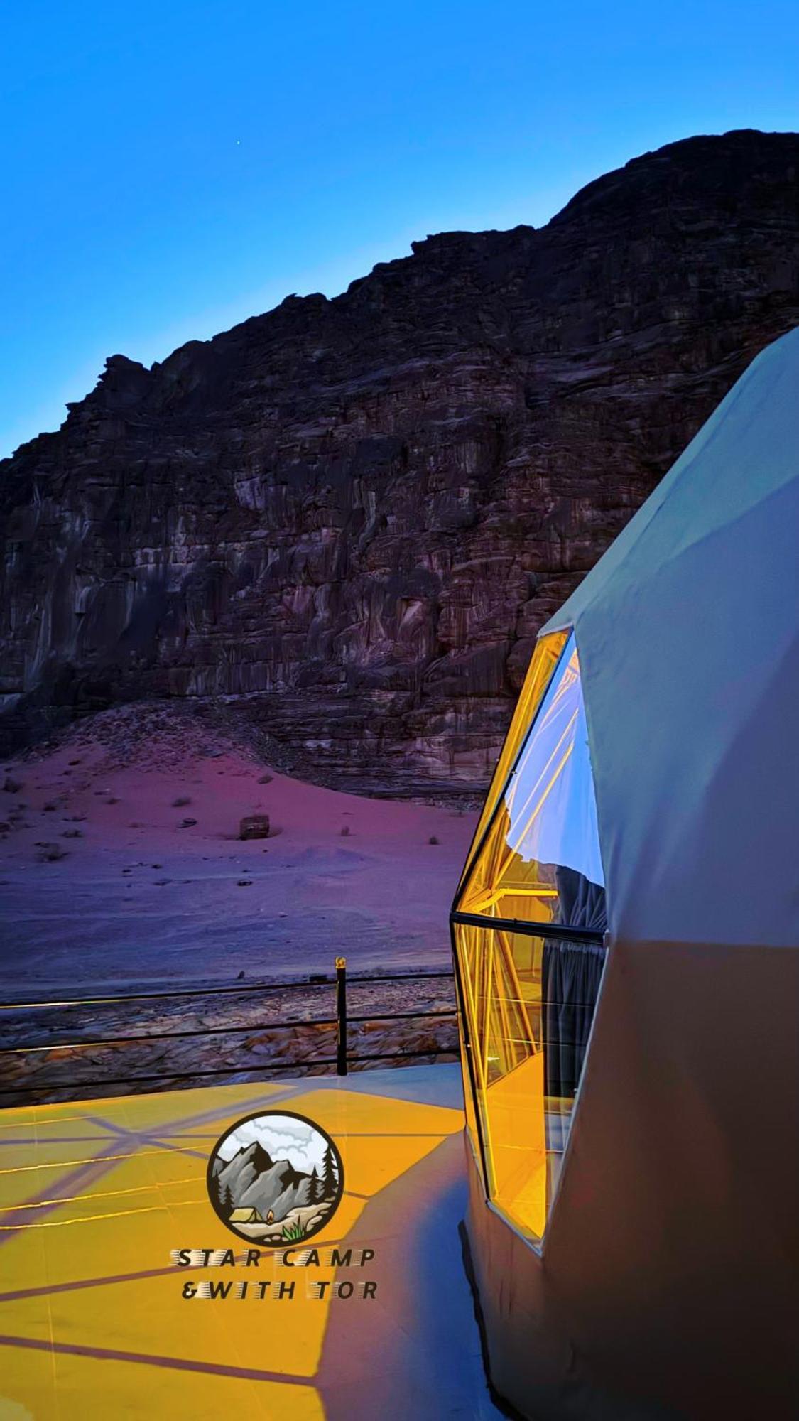 Hotel Star Camp & With Tor Wadi Rum Exterior foto