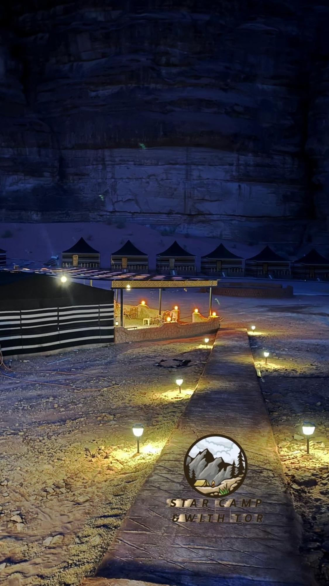 Hotel Star Camp & With Tor Wadi Rum Exterior foto