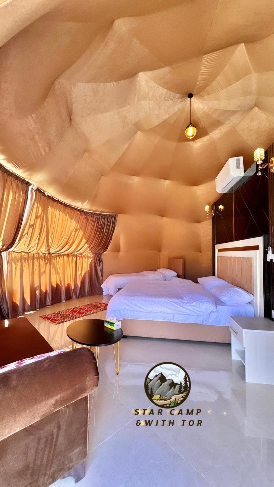 Hotel Star Camp & With Tor Wadi Rum Exterior foto
