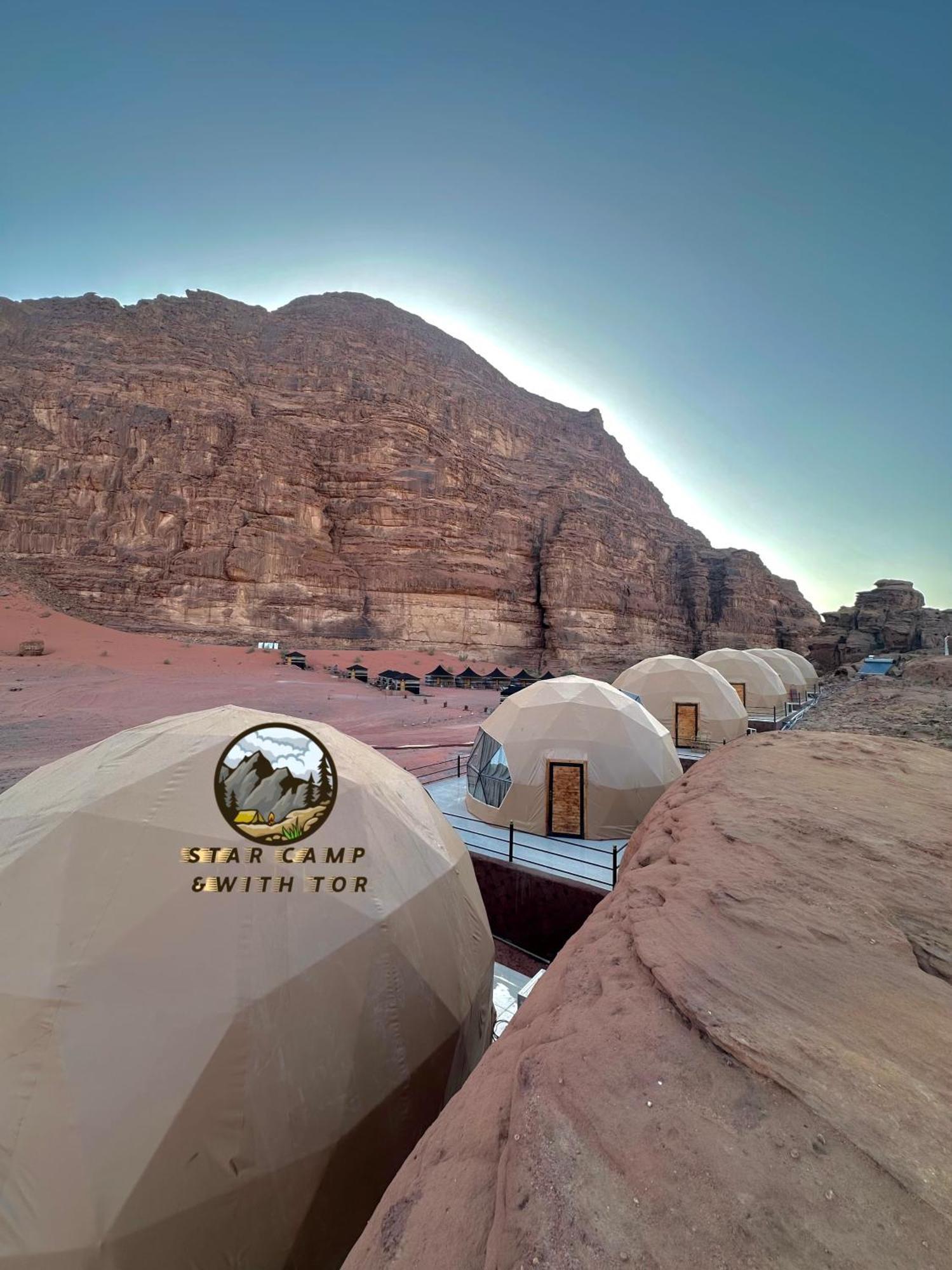 Hotel Star Camp & With Tor Wadi Rum Exterior foto