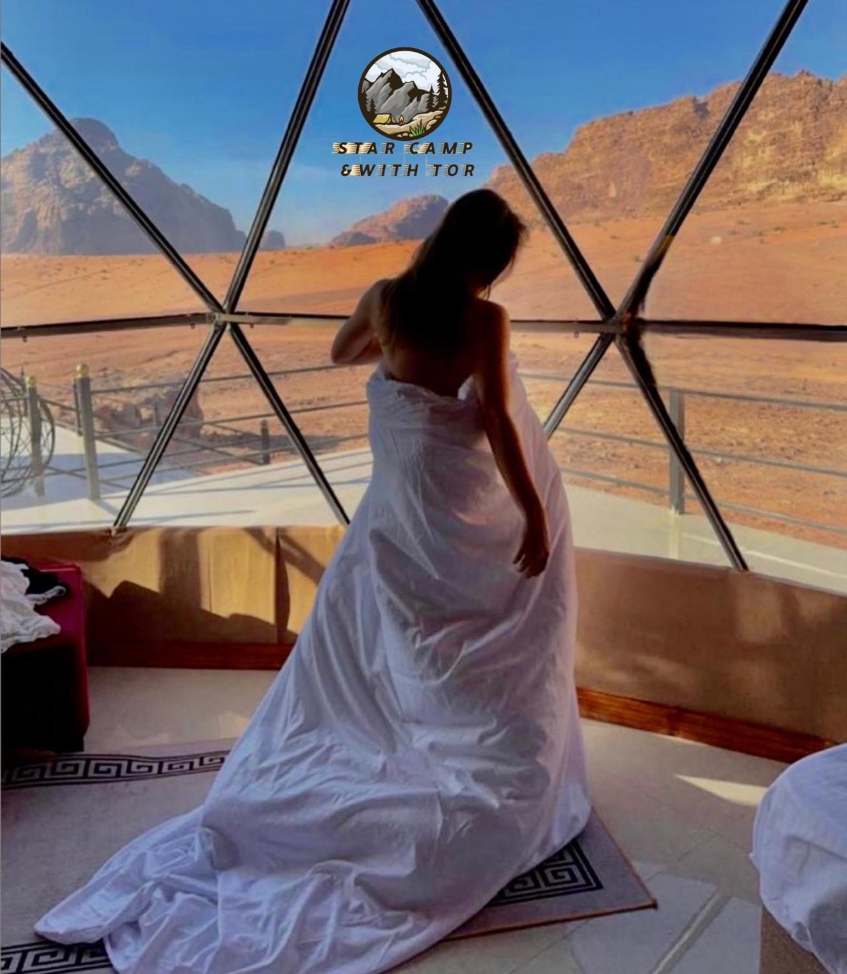 Hotel Star Camp & With Tor Wadi Rum Exterior foto