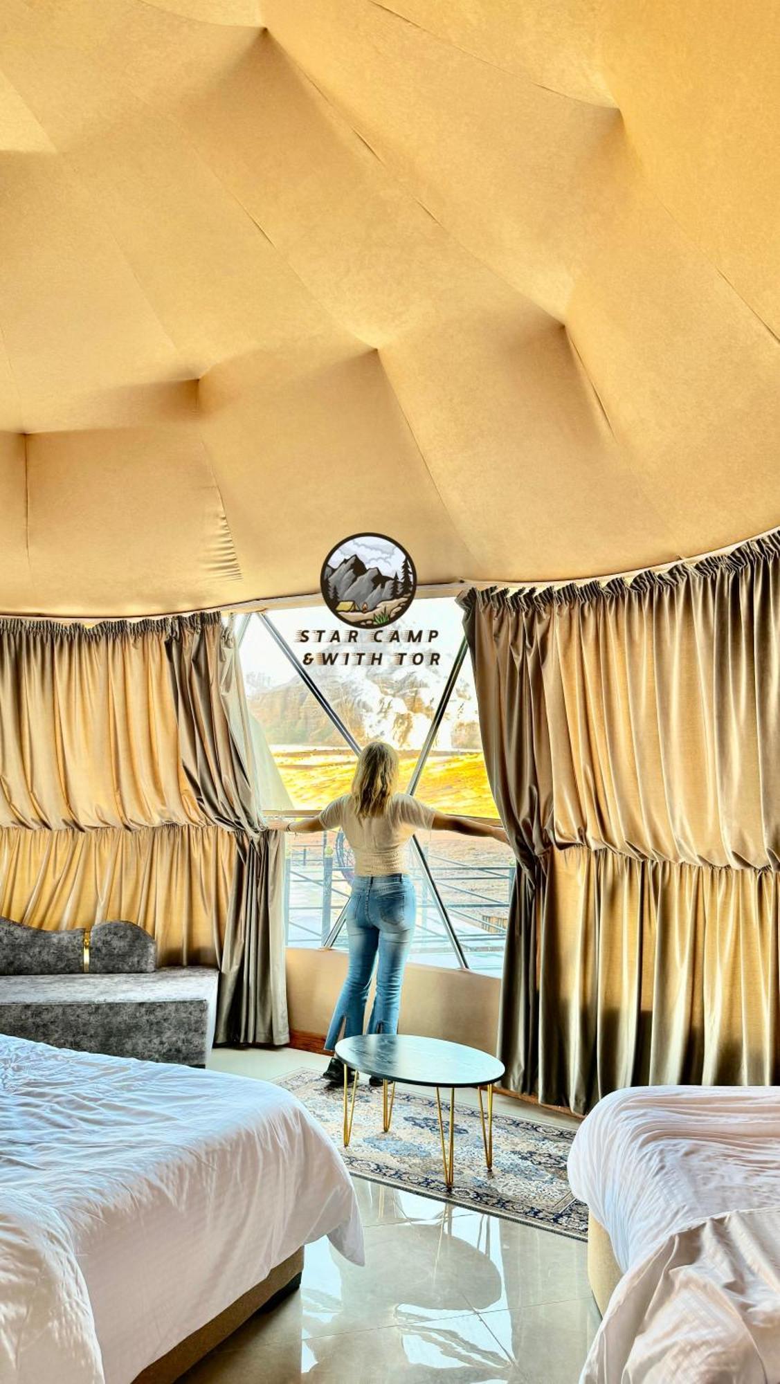 Hotel Star Camp & With Tor Wadi Rum Exterior foto